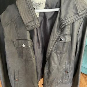 American Rag Faux leather jacket size XL